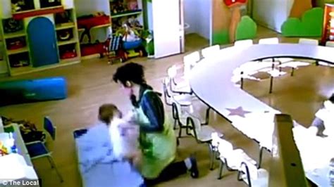 Horrific child abuse video shows woman smother sobbing toddler。